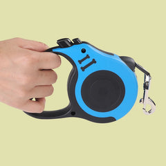 Retractable Nylon Dog Leash 3m 5m Strong Durable Puppy Lead
