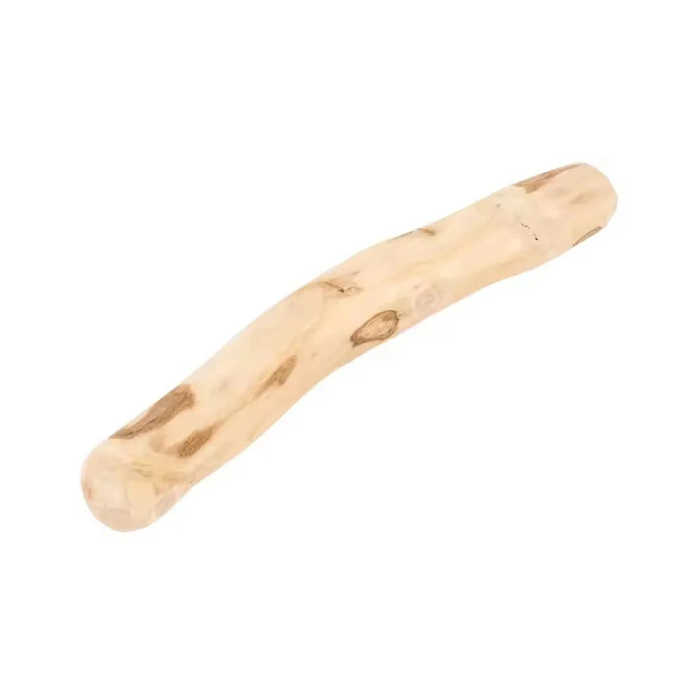 Natural Coffee Wood Dog Chew Stick Long Lasting Puppy Molar Toy
