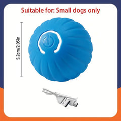 Smart Electronic Interactive Dog Ball USB Automatic Moving Pet Toy