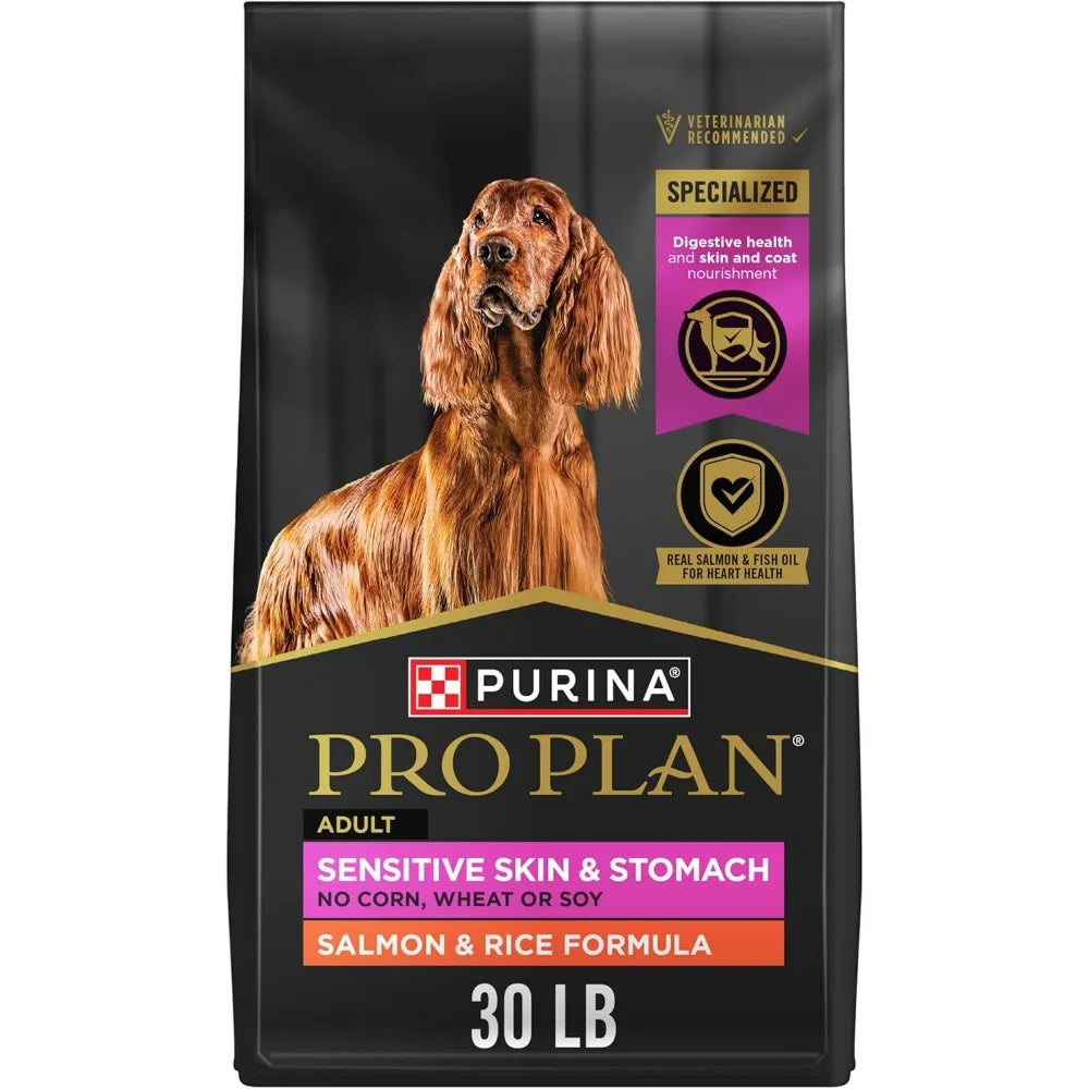 Purina Pro Plan Sensitive Skin Stomach Salmon Rice Dog Food 30lb