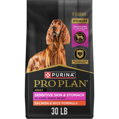 Purina Pro Plan Sensitive Skin Stomach Salmon Rice Dog Food 30lb