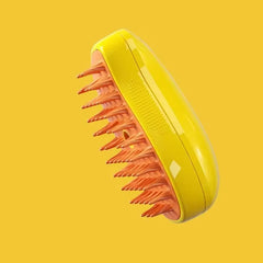 3 in 1 Electric Steam Spray Pet Grooming Massage Brush Comb