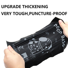 Certified Compostable Dog Waste Bags Thick Leak Proof Biodegradable Dispenser