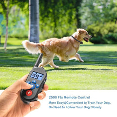 800m Remote Electric Dog Training Collar Shock Vibration Waterproof Device
