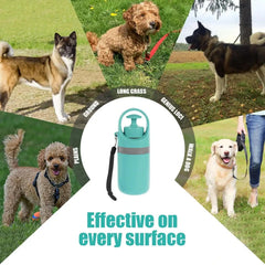 Portable No Touch Dog Pooper Scooper Built In Waste Bag Grabber
