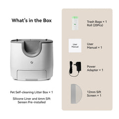 Furoomate Automatic Self Cleaning Smart Cat Litter Box 11L Capacity
