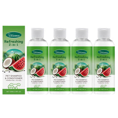 2 in 1 Hypoallergenic Dog Cat Shampoo Conditioner 100ml