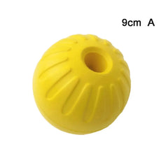 Indestructible Rubber Dog Ball Chew Fetch Training Interactive Pet Toy