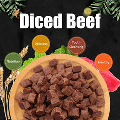 Dog Beef Chewy Training Snacks for Puppies and Adult Dogs
