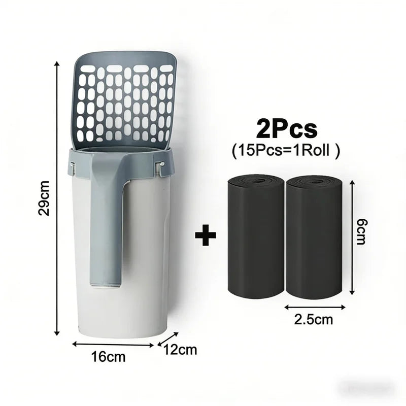 Reusable Cat Litter Scoop Pet Cleaning Tool Waste Box Cleaner