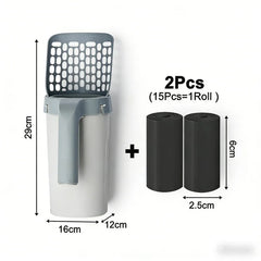 Reusable Cat Litter Scoop Pet Cleaning Tool Waste Box Cleaner
