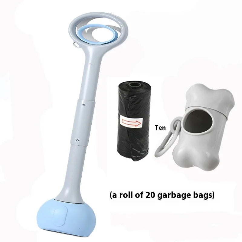 70cm Long Handle Dog Pooper Scooper Portable Waste Picker Tool