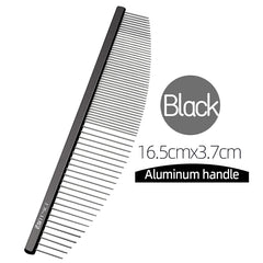 Fenice Moon Style Metal Pet Grooming Comb Dog Cat Brush