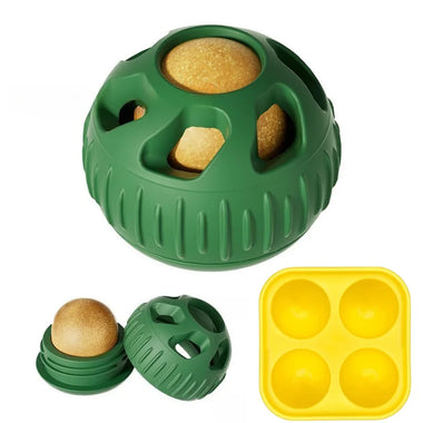 Interactive Silicone Dog Toy Treat Mold Frozen Enrichment Chew Resistant